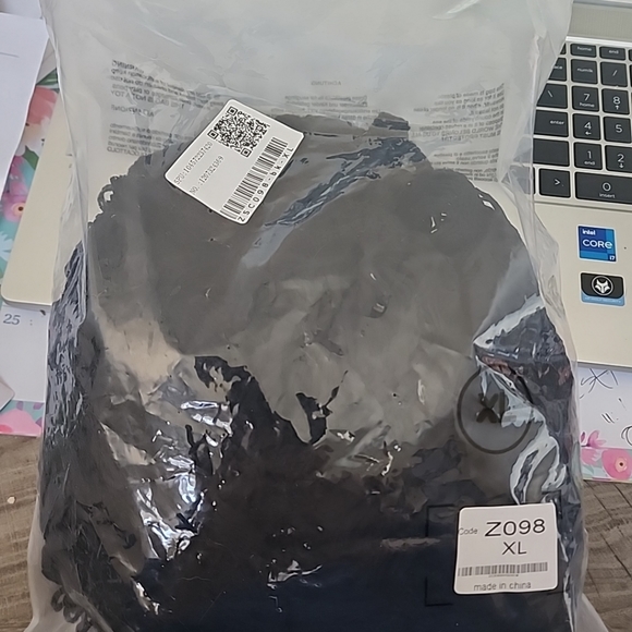 O6 - Crochet Black Cover-Up Dress - Picture 11 of 11